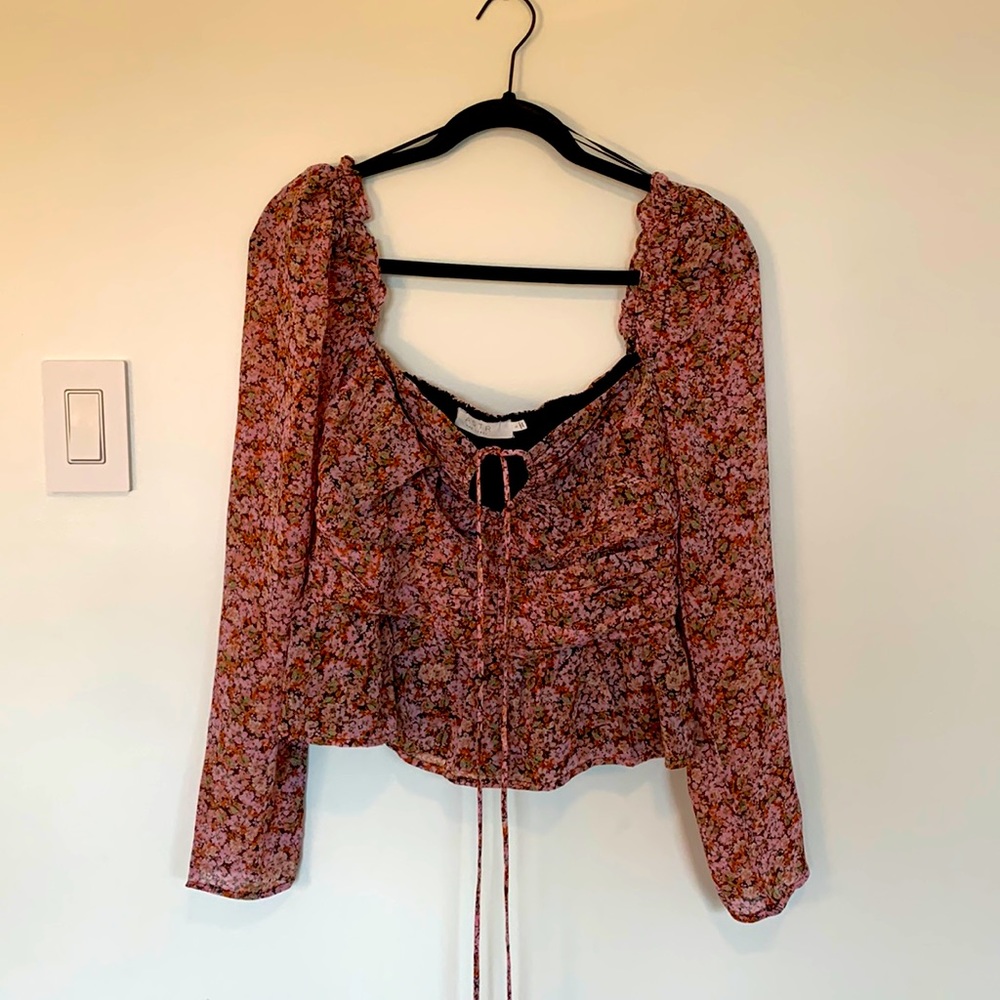 NWOT ASTR the label size L women’s Blouse